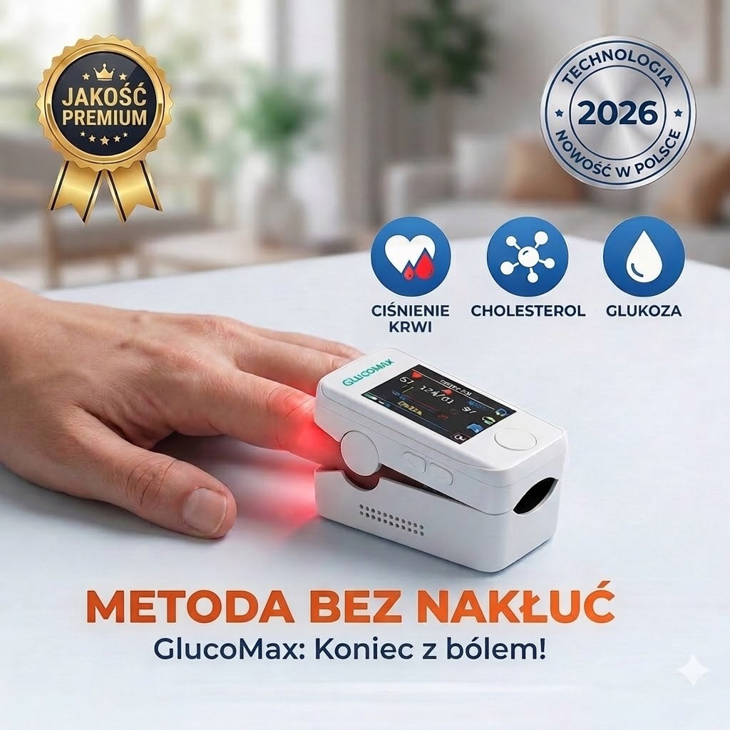 GlucoMax – Kontrola 3 w 1: Glikemia, Ciśnienie Krwi i Cholesterol